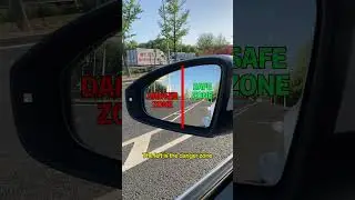 Only 5% of drivers know how to adjust their rearview mirrors correctly
