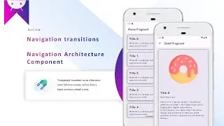 RecyclerView Navigation transitions in Android Navigation Architecture Component