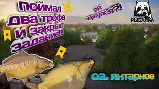 РУССКАЯ РЫБАЛКА 4 | Я ВЕРНУЛСЯ?! ТРОФЕИ НА ОЗ. ЯНТАРНОЕ