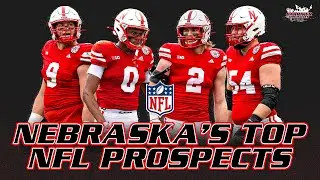 Nebraska Football's 4 MOST DRAFTABLE PLAYERS for 2025
