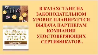Нано Бальзамы Глобал Тренд Сертификат для дистрибьютора.