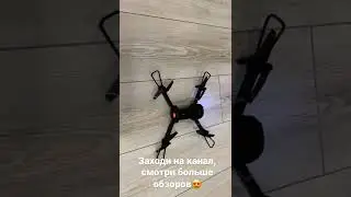 Быстрый полёт и обзор на Дрон квадрокоптер с камерой на радиоуправлении и пульте с алиэкспресс