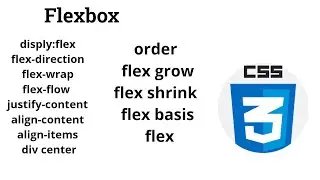 45 flexbox in css | flexbox in css in english | flexbox in one video  | what is flexbox |  flexbox