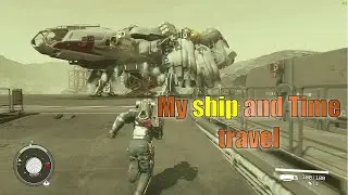 This is my ship and time travel at starfield