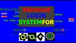 🔥GAME MAKER ⏩ advanced 🎵 login system Download (GMS2,GMS,GM8)