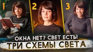 ТРИ СХЕМЫ СВЕТА GETLENS: Как фотографировать без окна?