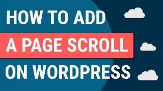 How To Add A Page Scroll Button & Menu On Wordpress Using Elementor | Anchor links