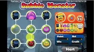 Gideros Mobile - Bubble Monster Game Demo