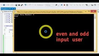 C# Program to check if the Number is Even or Odd - C# Basic Programming