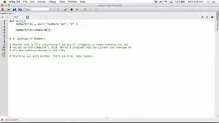 6.6. (Part 1) Average of Numbers - Python - ❤️ SOLUTIONS MOVED TO DISCORD ❤️