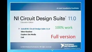 How to Download and install Multisim Full version ||32 or 64 bit||Google drive link