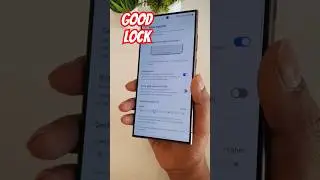 Samsung Galaxy #S24Ultra : #GoodLock24 #Hide Gesture Hint #NavStar #One UI 6.1