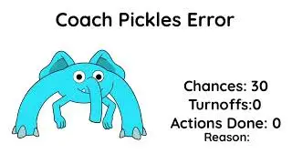 A Screenshot For Coach Pickles Error (Barney Error Fan-Made)