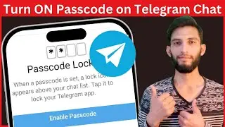 How to lock personal chat in telegram | How to put password on telegram chat