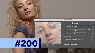 HOW TO RETOUCH Pt. 9: Sharpening - Photoshop Tutorial