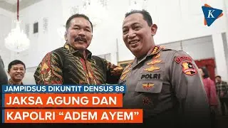 Kapolri-Jaksa Agung Saling Jabat Tangan di Tengah Isu Jampidsus Dibuntuti Densus 88