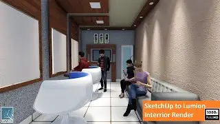 How to Render a  Interior Design with Lumion  Tutorial in Hindi