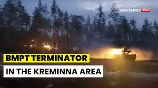 Ukraine war - BMPT Terminator in combat - Today's news