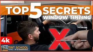 ❎ Top 5 MISTAKES ❎ Bad Window Tint Installs | PRO TINT TRAINING | How To Tint Windows