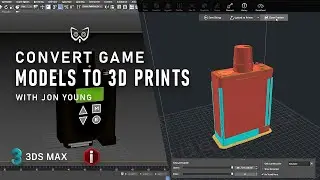 Converting Game Models to 3D Prints Using 3ds Max Tutorial