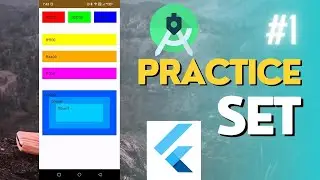 Practice Set In Android Studio Flutter | #1 | Flutter