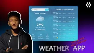 Creating a Weather App:  Open Weather API | HTML, CSS, JavaScript, PHP, & MySQL Project Walkthrough!