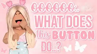 Oooo What Does This Button Do?? 🤨💗 | Roblox Trend + w/ @peanut_gaming23 | 🌷