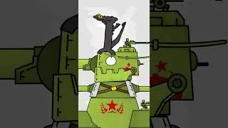 Toothless dancing Meme on the KV-44 tower! - cartoon about tanks #kv44  #cartoon #pasha #steel #meme