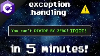 C# exception handling ⚠️