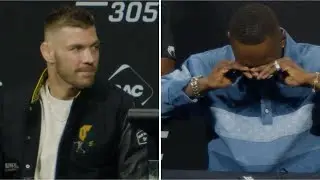 DRICUS DU PLESSIS VS ISRAEL ADESANYA TRASH TALK HIGHLIGHTS UFC 305