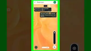 WhatsApp new chat theme update || WhatsApp set chat themes update