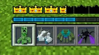 Minecraft MORPHING IN TO BOSSES AND MUTANT TITANS MOD / DANGEROUS CREATURES !! Minecraft Mods