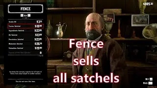 Red Dead Redemption 2 - (EPILOGUE) Simply BUY all satchels from the fence