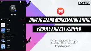 How To Claim Musixmatch Artist Profile And Get Verified
