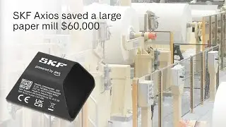SKF Axios saves large paper mill $60,000
