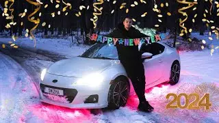 На що здатна SUBARU BRZ, коли на вулиці іде СНІГ