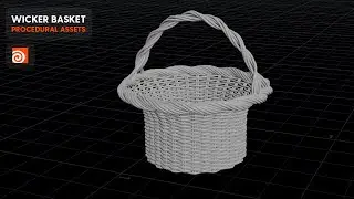 Procedural Wicker Basket in Houdini