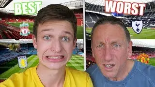 RANKING every PREMIER LEAGUE STADIUM BEST to WORST