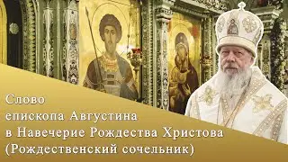 Слово епископа Августина в Навечерие Рождества Христова (Рождественский сочельник)
