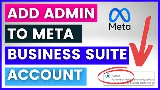 How To Add Admin To Meta Business Suite Account? [in 2024] (Facebook Business Suite)