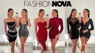 FASHION NOVA PARTY DRESSES TRY ON HAUL