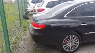 Електропривод багажника Hyundai Grandeur TG 2008 - финал настроек механики