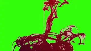 Greenscreen Red Ink In Water [FREE]