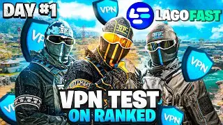 LagoFast VPN Test In Warzone RANKED | Day 1