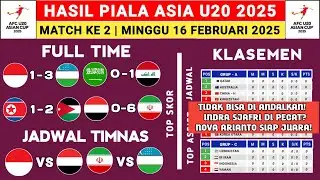 Hasil Piala Asia U-20 2025 - Indonesia vs Uzbekistan - Klasemen Piala Asia U-20 2025 Terbaru