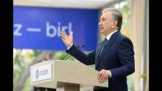 SHAVKAT MIRZIYOYEV XORAZMDA...