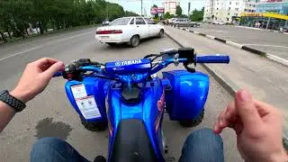 Тест-Драйв Yamaha Raptor 660R! Первый выезд на Рапторе! КвадроЖизнь! GoPro Hero 8 Black