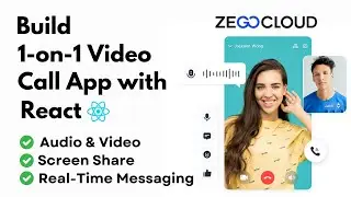 React Video Call App | React Beginner Projects & Portfolio | ZEGOCLOUD