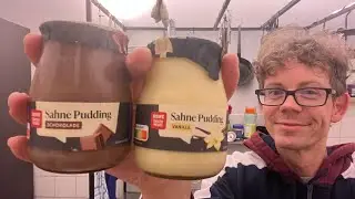 Rewe beste Wahl Sahne Pudding ￼Schokolade und Vanille im Test!