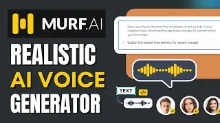 Realistic AI Voice Generator Using Murf AI | Text To Speech Tutorial